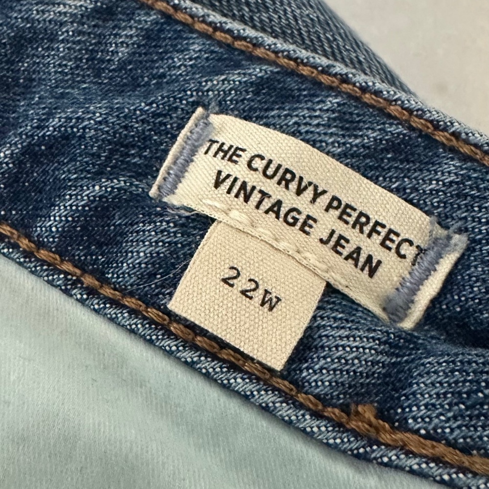 👖Madewell The Curvy Perfect Vintage Jean